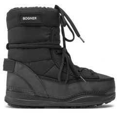 Śniegowce Bogner. Czarne śniegowce i trapery damskie Bogner. Za 1,259.00 zł.