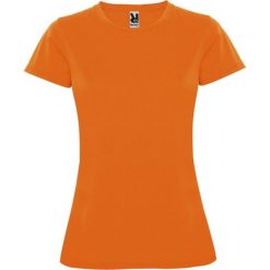 Damska Koszulka Sportowa Montecarlo Z Krótkim Rękawem. Brązowe koszulki sportowe damskie ROLY, xl, bez wzorów, bez kołnierzyka, bez ramiączek, trekkingowe. Za 33.99 zł.