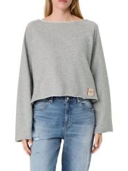 S.Oliver Bluza Kobiety Bawełna szary, 46. Szare bluzy damskie S.Oliver, s, bez wzorów, z bawełny, bez kaptura. Za 229.95 zł.