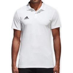 Adidas Koszulka piłkarska Condivo 18 CO Polo biała r. M (CF4377). Koszulki polo męskie marki Adidas. Za 119.00 zł.
