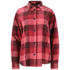 Koszula damska Whistler Riglet. Brązowe koszule damskie Whistler, bez wzorów, z bawełny, casualowe, bez kołnierzyka, bez ramiączek. Za 191.00 zł.