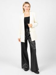 Silvian Heach Marynarka "Kaluk" | PGA22189GC | Kaluk | Kobieta | Biały. Białe żakiety damskie Silvian Heach, bez wzorów, z elastanu. W wyprzedaży za 349.00 zł.