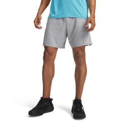 Under Armour Męskie Szorty Tech Vent 6010858. Czarne krótkie spodenki sportowe męskie Under Armour, l, bez wzorów, z elastanu, do biegania. Za 162.65 zł.