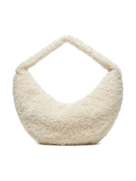 Calvin Klein Torebka LV04F3143G Écru. Białe torebki do ręki damskie Calvin Klein, bez wzorów, z materiału, bez dodatków. Za 309.99 zł.