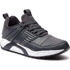 Sneakersy EA7 EMPORIO ARMANI - X8X021 XK028 F0008 Antracite. Szare półbuty na co dzień męskie EA7 Emporio Armani, z materiału, bez zapięcia. W wyprzedaży za 519.00 zł.