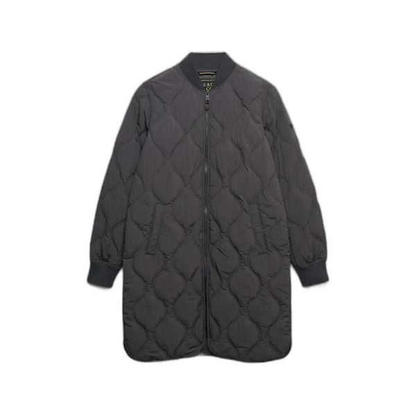 Damska długa kurtka Superdry Onion. Brązowe kurtki damskie Superdry., na zimę, l, bez wzorów, z materiału, bez kaptura. Za 510.00 zł.