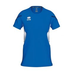 Damska Koszulka Errea Corinne. Białe koszulki sportowe damskie ERREA, xl, bez wzorów, z materiału, bez kołnierzyka, bez ramiączek, do piłki nożnej. Za 191.50 zł.