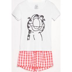 Piżama Garfield - Biały. Białe piżamy damskie Reserved. Za 59.99 zł.