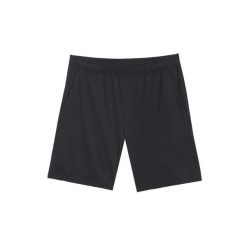 Szorty 4F FNK M1310. Czarne krótkie spodenki sportowe męskie 4f, m, bez wzorów, z materiału, na fitness i siłownię. Za 105.00 zł.