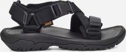 Teva W'S Hurricane Verge, BLK, 36 (us 5); uk 3. Sandały damskie Teva, bez wzorów, bez obcasa, bez zapięcia. Za 278.47 zł.