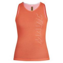 Damski tank top Mavic. Brązowe koszulki sportowe damskie MAVIC, bez wzorów, bez kołnierzyka, bez ramiączek, rowerowe. Za 261.50 zł.