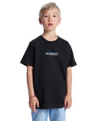 Koszulka z krótkim rękawem dla Chłopcy MEDITATING Czarny. Czarne t-shirty dla chłopców DC Shoes, bez wzorów, z bawełny, bez ramiączek. Za 109.99 zł.