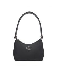Calvin Klein Jeans Torebka K60K613124 Czarny. Czarne torebki do ręki damskie Calvin Klein Jeans, bez wzorów, z jeansu, bez dodatków. Za 219.99 zł.