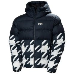 Kurtka puchowa Helly Hansen Oslo Graphic. Niebieskie kurtki męskie Helly Hansen, na lato, xl, bez wzorów, z materiału, klasyczne, bez kaptura. Za 1,161.85 zł.