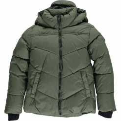 Kurtka zimowa w kolorze khaki. Kurtki i płaszcze dla chłopców marki bonprix. W wyprzedaży za 175.95 zł.