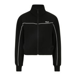 Bluza damska FILA Lauka Blocked Track. Czarne bluzy sportowe damskie Fila, s, bez wzorów, z bawełny, bez kaptura. Za 269.99 zł.