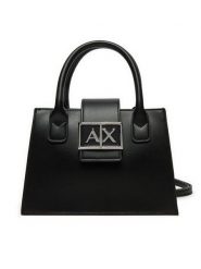 Armani Exchange Torebka XW000306 AF12039 UC001 Czarny. Czarne torebki do ręki damskie Armani Exchange, bez wzorów, ze skóry, bez dodatków. Za 549.99 zł.