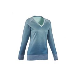 Sweter turystyczny NH150 damski. Swetry damskie marki QUECHUA. W wyprzedaży za 29.99 zł.