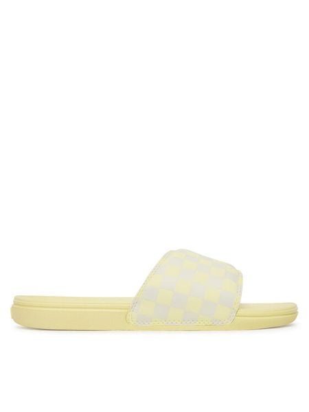 Vans Klapki La Costa Slide-On VN0A5HFEFLN1 Żółty. Żółte klapki damskie Vans, bez wzorów, z syntetyku, bez obcasa. Za 169.99 zł.