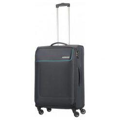 American Tourister Walizka Funshine 66cm Grafitowa Szara. Walizki męskie American Tourister. W wyprzedaży za 299.00 zł.