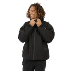 Kurtka narciarska Protest Ferrol. Czarne kurtki snowboardowe męskie Protest, m, bez wzorów, bez kaptura, narciarskie. W wyprzedaży za 761.00 zł.