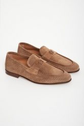 Loafersy męskie zamszowe BALDININI. Półbuty na co dzień męskie Baldinini, z zamszu, bez zapięcia. Za 1,899.00 zł.