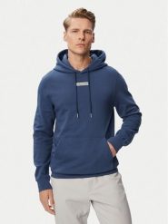 Calvin Klein Bluza LV04RG276G Granatowy Regular Fit. Niebieskie bluzy męskie Calvin Klein, m, bez wzorów, z bawełny, bez kaptura. Za 409.99 zł.