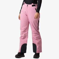 Spodnie narciarskie damskie wodoodporne wiatroszczelne oddychające Cervinia II. Czarne spodnie materiałowe damskie SWEDEMOUNT, bez wzorów, narciarskie. Za 599.99 zł.