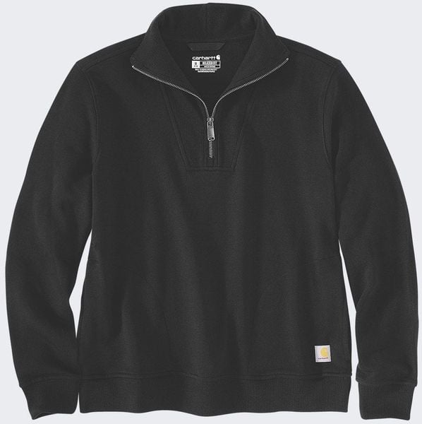 Bluza Carhartt Tencel Fiber HalfZip Black. Czarne bluzy męskie Craft, m, bez wzorów, bez kaptura. Za 329.00 zł.