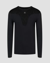 Longsleeve biegowy męski X-Bionic Corefusion Run Shirt LS czarny. Czarne bluzki z długim rękawem męskie X Bionic, m, bez wzorów, ze skóry, bez kołnierzyka. Za 559.99 zł.