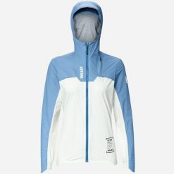 Kurtka do biegania Millet Intense Pro 2,5L Jkt W Błękitny Active Fit. Niebieskie kurtki sportowe damskie Millet, l, bez wzorów, z materiału, do biegania. Za 756.00 zł.