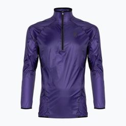 Kurtka do biegania męska On Zero. Fioletowe kurtki męskie On, m, bez wzorów, z elastanu, bez kaptura. Za 359.99 zł.