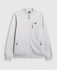 4f Bluza męska 4F M2547 chłodny jasny szary melanż 4FWMM00TSWSM2547 27M M. Szare bluzy męskie 4f, m, bez wzorów, bez kaptura. Za 179.98 zł.