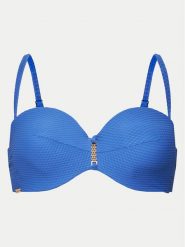 Selmark Góra od bikini BJ516 Niebieski. Niebieskie bikini damskie Selmark, bez wzorów. Za 239.99 zł.