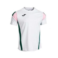 Koszulka tenisowa męska Joma Montreal. Białe koszulki sportowe męskie Joma, m, bez wzorów, bez kołnierzyka, bez ramiączek, tenisowe. Za 129.99 zł.