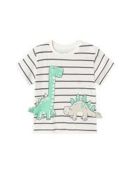 Mayoral T-Shirt 1061 Écru Regular Fit. T-shirty dla chłopców Mayoral, bez wzorów, z bawełny, bez ramiączek. Za 49.99 zł.