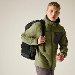 Męska kurtka pikowana Mountaineer Softshell. Brązowe kurtki sportowe męskie Dare 2b, m, bez wzorów, z poliesteru, trekkingowe. Za 699.99 zł.