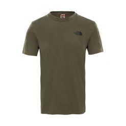 Koszulka The North Face M Simple Dome Tee męska. Zielone koszulki sportowe męskie The North Face, m, bez wzorów, bez kołnierzyka, bez ramiączek, trekkingowe. Za 106.00 zł.