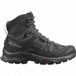Buty trekkingowe męskie Quest 4 GTX. Czarne trekkingi męskie Salomon, trekkingowe. Za 999.99 zł.
