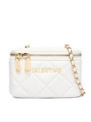 Valentino Torebka Ocarina VBS3KK42R Biały. Białe torebki do ręki damskie Valentino, bez wzorów, ze skóry, bez dodatków. Za 549.99 zł.