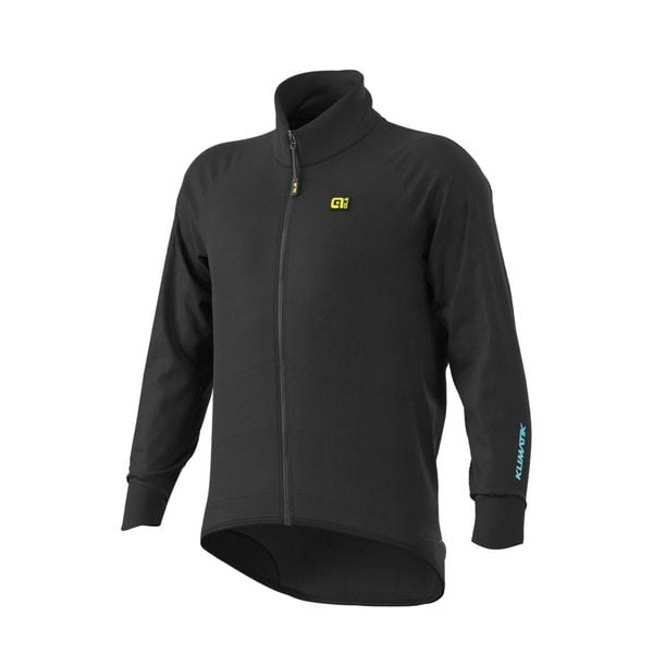 Kurtka rowerowa męska Alé Cycling Klimatik Guscio Elements Rainproof. Czarne kurtki męskie ALÉ CYCLING, l, bez wzorów, bez kaptura. W wyprzedaży za 516.99 zł.