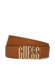 Guess Pasek Damski BW9069 P4135 Brązowy. Brązowe paski damskie Guess, z aplikacjami, ze skóry. Za 129.99 zł.