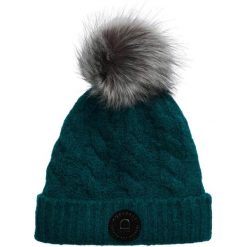 Kapelusz damski Equipage Vasili. Zielone czapki i kapelusze damskie EQUIPAGE, na zimę, z aplikacjami, z dzianiny, eleganckie. Za 138.00 zł.