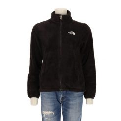Damska czarna bluza polarowa Osito TNF. Czarne bluzy damskie The North Face, l, bez wzorów, z materiału, bez kaptura. Za 212.96 zł.