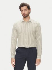 Pierre Cardin Koszula C6 41017.0482 Zielony Modern Fit. Zielone koszule męskie Pierre Cardin, l, bez wzorów, z bawełny, bez kołnierzyka, bez ramiączek. Za 259.99 zł.