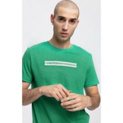 T-shirt męskiI TSM256 - zielony melanż. T-shirty męskie marki Giacomo Conti. Za 49.99 zł.