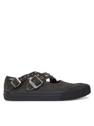 Vans Półbuty Mary Jane Straps VN000D9AHJ31 Szary. Szare półbuty damskie Vans, bez wzorów, ze skóry, bez obcasa, na płaskiej podeszwie, bez zapięcia. Za 399.99 zł.