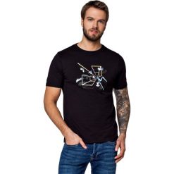Koszulka Czarna Jerry. Czarne t-shirty i topy dla dziewczynek LANCERTO, z nadrukiem, z bawełny. W wyprzedaży za 59.90 zł.