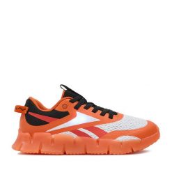 Sneakersy Reebok. Brązowe trampki i tenisówki chłopięce Reebok, bez wzorów, bez zapięcia. Za 199.99 zł.