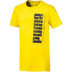 Puma Chłopięca Koszulka Active Sport 116 Żółta. T-shirty dla chłopców marki Puma. Za 67.00 zł.